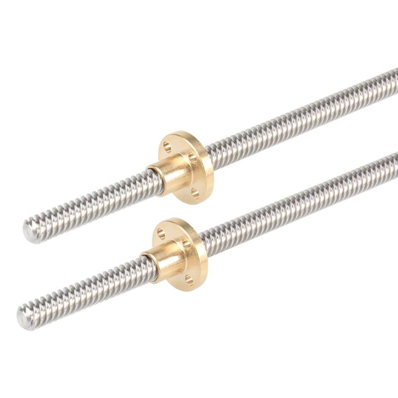 3D принтер diy аксессуар T-типа T8 штанга шаговый мотор штанги трапециевидный штанга 8 шнек 2 мм