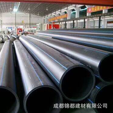 PE100级20/25/50/110/315给水管自来水黑色塑料灌溉饮用水管