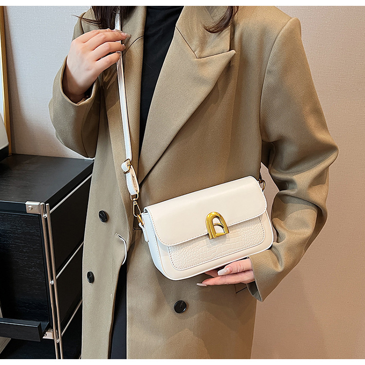 Women's Crossbody Bag Crocodile Pattern Shoulder Bag For Autumn_voghion.com