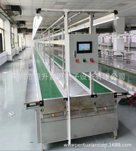 深圳厂家专业生产 PLC程序控制生产线/双皮带流水线/优质皮带线