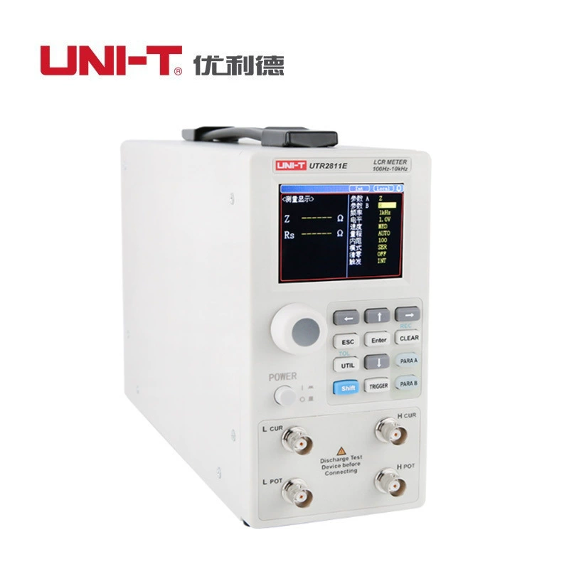 Unilide UTR2811E/UTR2810E высокоточный настольный цифровой измеритель емкости сопротивления LCR