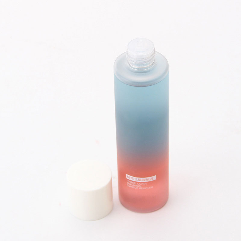 翠黛工厂植萃三层卸妆液面部温和卸妆彩妆深层清洁彩虹三色卸妆水