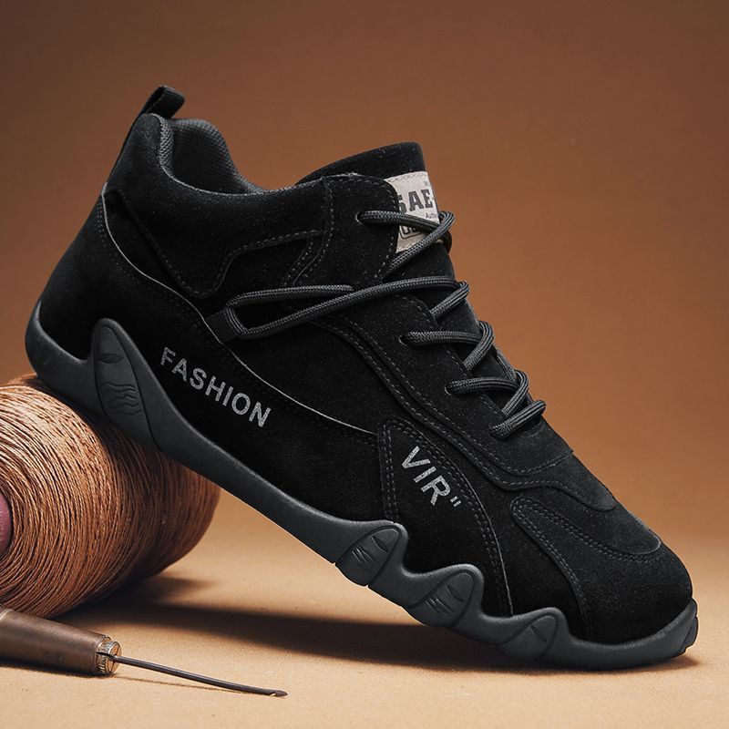 2025 New Trendy Versatile Cross-Border Labor Protection Men's Low-Top Work Shoes with Soft Soles, Lightweight and Wear-Resistant
