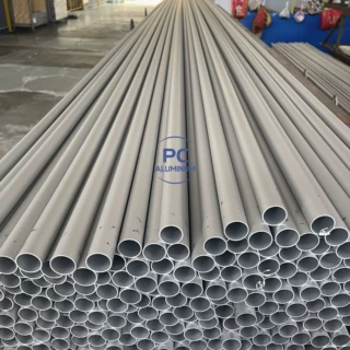 24mm喷砂氧化铝管加工25mm磨砂氧化铝管材定做江苏铝管加工工厂