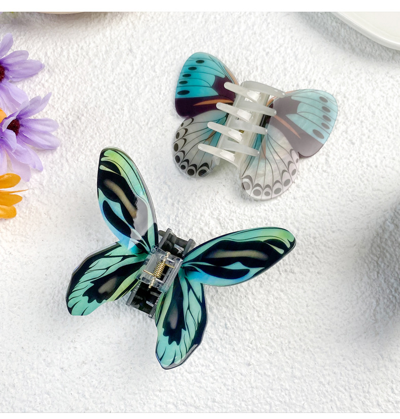 1 Piece Quantity Holiday, Daily Occasion Simple Style Women's Butterfly Arylic Hair Claws