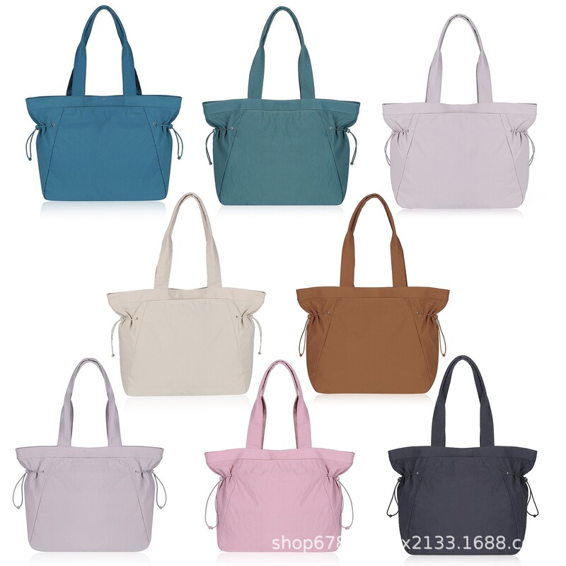 Lululemon Tote Bag 18L Outdoor Storage Bag Lightweight Portable Shoulder Bag Large Capacity Waterproof Casual Bag