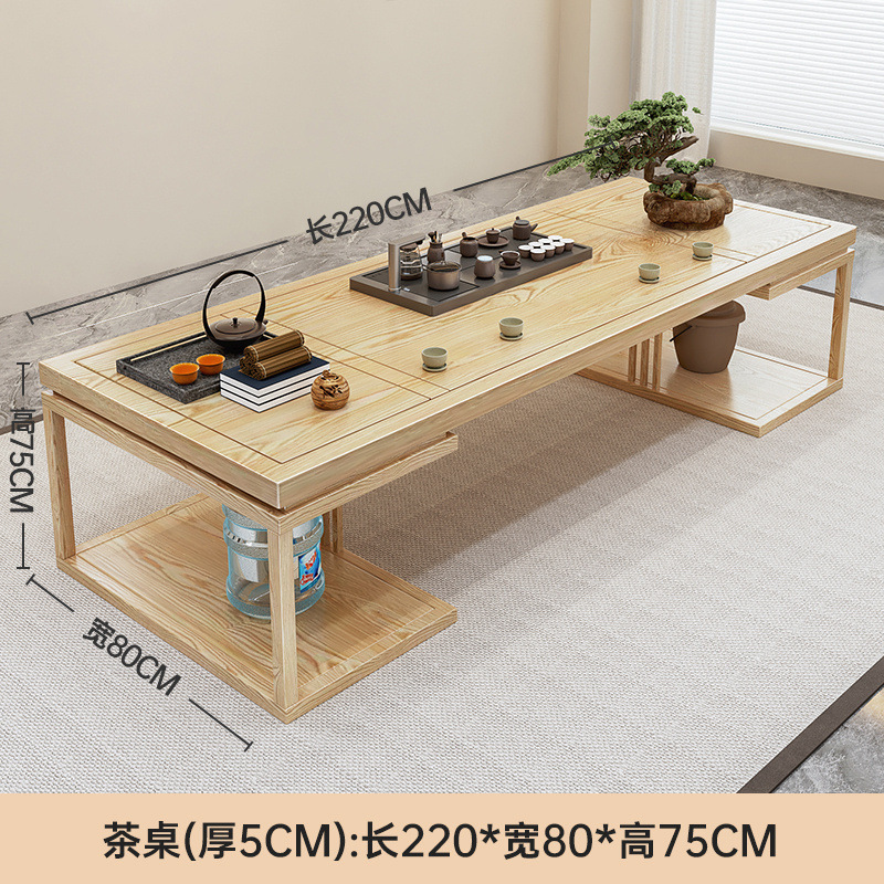 [핫스타일] 싱글테이블 220*80*75 (두께 5cm)