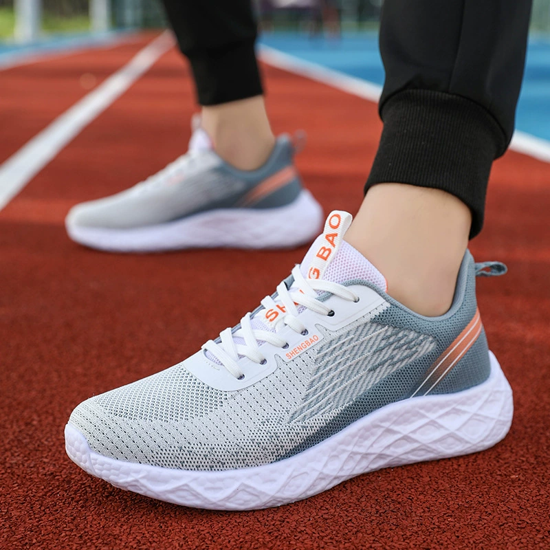 Летние дышащие кроссовки, легкая подошва, цвета Bao 207 Gray Blue и Treasure 207 Gray Orange