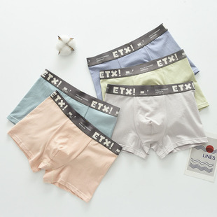 5 Pack ETX JUST Printed Children's Underwear Cotton Boys' Underwear Big Kids Boys Kids Baby Boxers