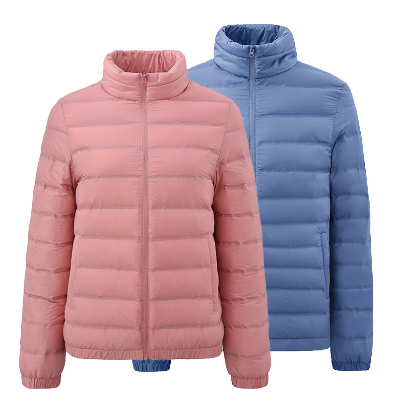 2024 new 90% white duck feather uniform men's winter stand collar Korean light feather uniform coat women's cold proof clothing 2024 new 90% white duck feather uniform men's winter stand collar Korean light feather uniform coat women's cold proof clothing