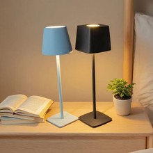 跨境款高脚杯充电台灯触摸亚克力创意夜光卧室小夜灯