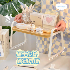 UG73鐵藝桌面增高架電腦顯示器架子學生宿舍辦公室收納整理置物架