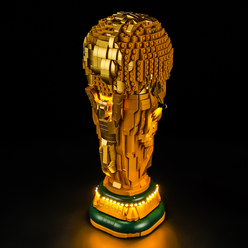 Yb Compatible 43020 Fifa World Cup Trophy Led Lighting Toy Model Light (Excluding Building Blocks)