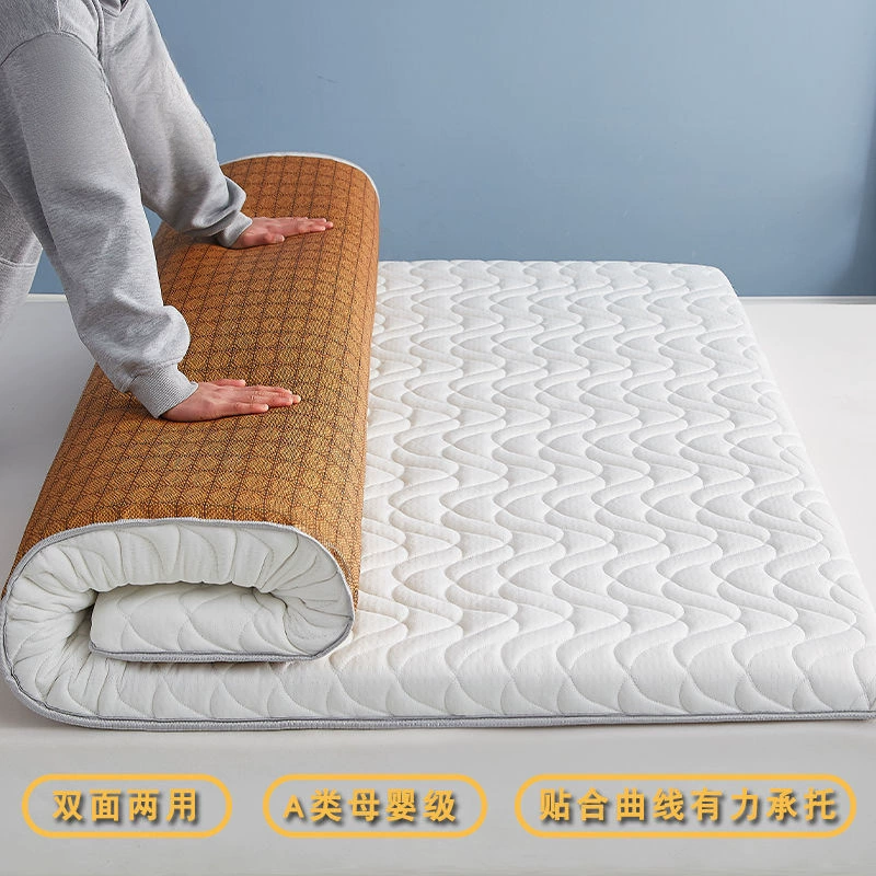 #2024 матрас коврики двухсторонний ледяной ротанг матрас толстый общежитие латексный матрас мягкий матрас