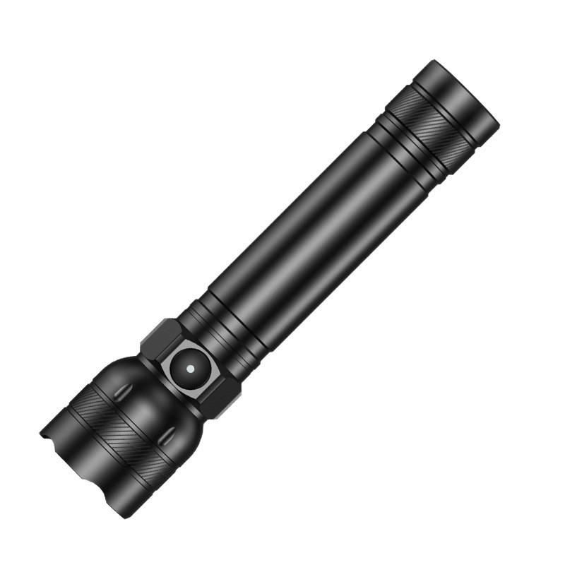 Shenhuo Linterna de luz fuerte de alta potencia LED transfronteriza súper brillante al aire libre impermeable de larga duración linterna al por mayor