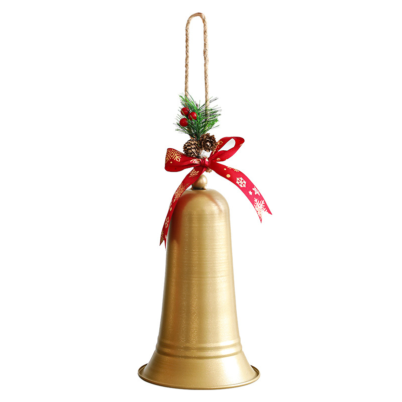 Nuevas campanas de Navidad, campanas de metal, adornos de Navidad, adornos de decoración, accesorios, pedidos, colgantes de campanas