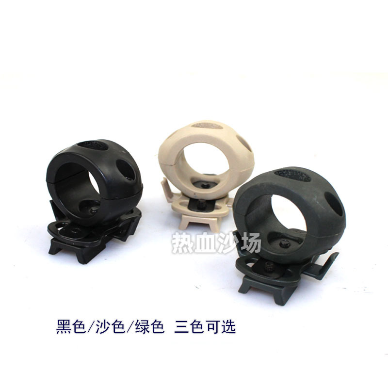 Abrazadera de barril eléctrico MICH IBH casco RÁPIDO iluminación aplicable linterna soporte carril guía Accesorios