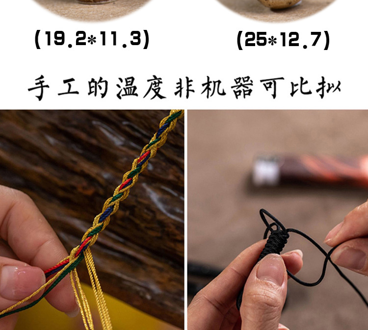 Xizang-Style Yak Bone Carving Accessory DIY Semi-Finished Three-Way Cloud Pendant Spacer Bead Waist Bead Jewelry