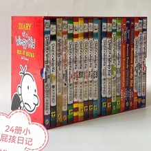 Diary of a Wimpy Kid Books1-24小屁孩日记24册英文小说故事绘本