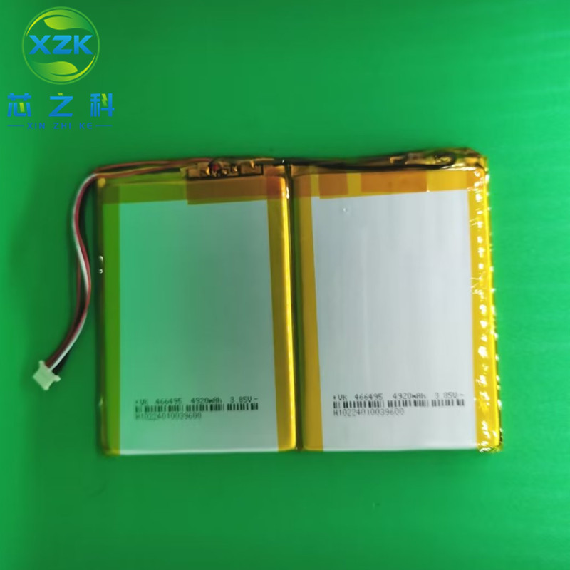 Notebook computer battery pack 3.7 v-10000 mAh high voltage battery cell 466495 two and combination with 5p connector