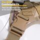 Cross-border Direct Selling Anti-break Explosion-proof Night Reflective Breathable Dog Walking Chest Strap Medium and Large Dog Tactical Chest Back