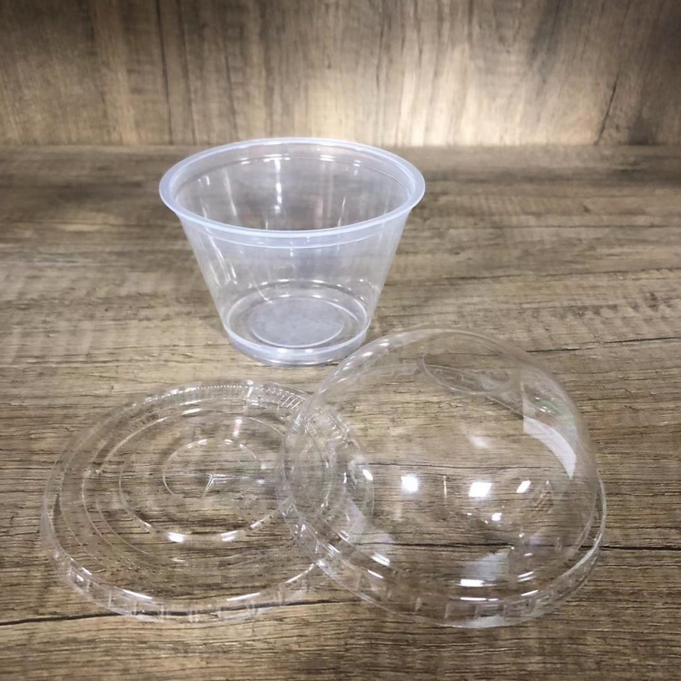 Mini taza de té con leche de 260 ml, material PP de grado alimenticio, sellable, calibre 95, ideal para bebidas frías o calientes