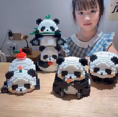 レゴの赤ちゃんパンダの花果頼模型と互換性があります。