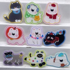 アクリルシートウエストハイランド子犬ヘアピンアクセサリー diy ヘアピン子供女の子帽子装飾材料卸売