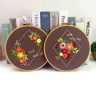 2020 New embroidery handmade Creative Adult diy material bag European embroidery home decoration kit