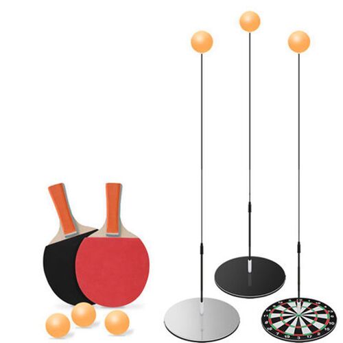 New elastic soft table tennis training device for children and students, vision training for adults, home self-training device, cross-border