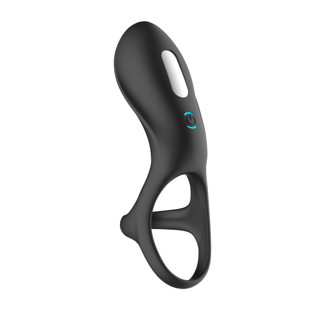 Three-Hole Vibrating Lock Ring, 10-Frequency Couples’ Resonance Penis Ring — detail image 2