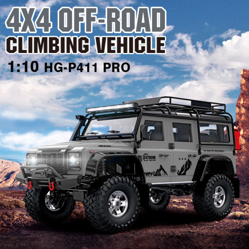 1:10 Artificial Remote Control Model Car Rctrx4 Climbing Car Guard Electric Lock Differential Artificial Off-Road Vehicle P411