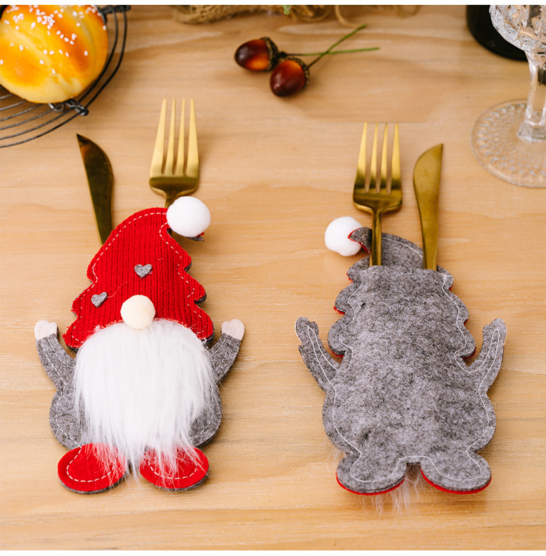 Christmas Cartoon Style Santa Claus Cloth Holiday Daily Decorative Props display picture 2