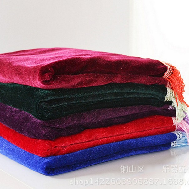 金丝绒古筝罩批发 防尘罩 防尘套 多色可选 古筝配件厂