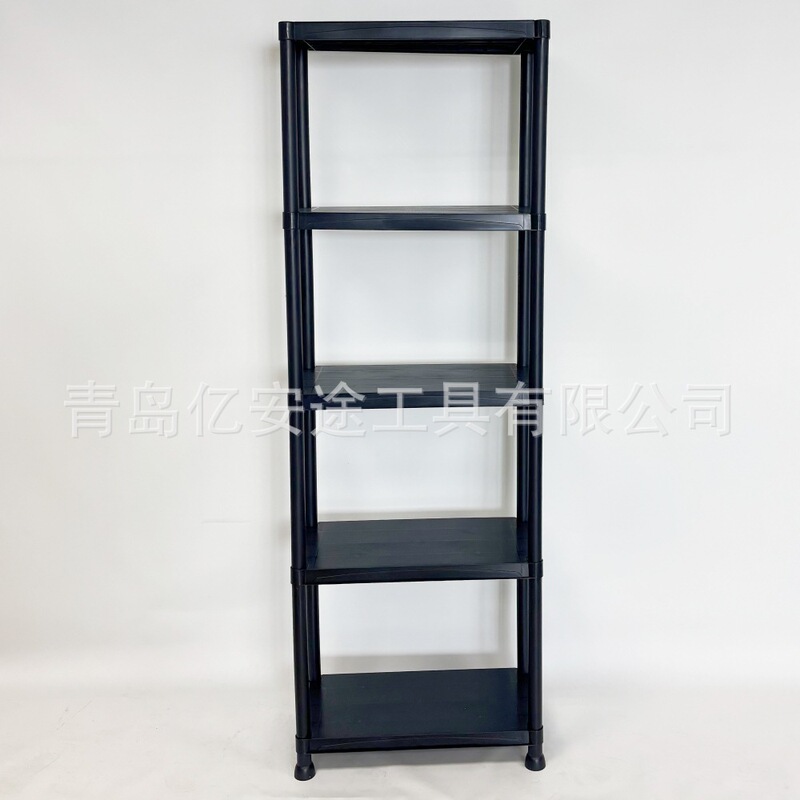 Cross-Border Warehousing Plastic 3 4 5-Layer Household Shelves Storage Racks Storage Racks Bathroom Kitchen Storage Racks