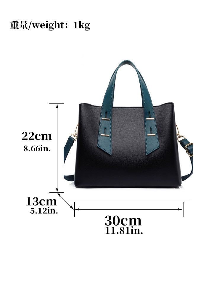 Bolsos para mujer 2026, nuevo estilo, bolso tote simple de gran capacidad, bolso cruzado para mujer, bolso de mano de cuero suave de alta gama