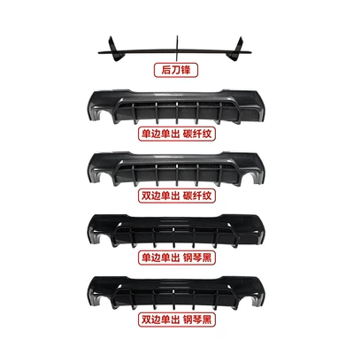 Applicable to 2019-2024 Bmw 1: Big Surrounded - rear-bladetail-lip-consultation-customer-service-2019-2024