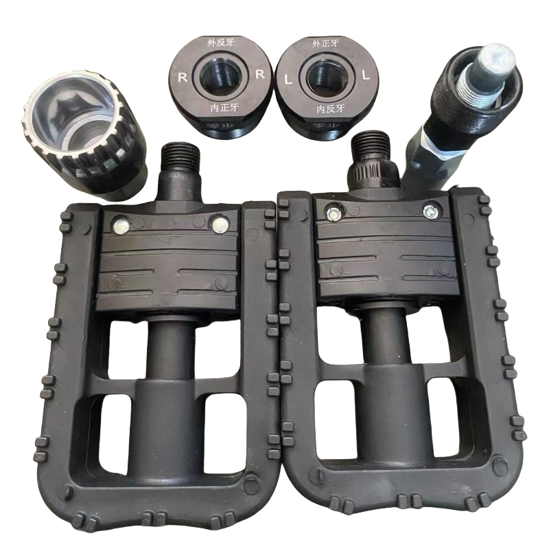 Aluminum alloy plug for mid-axis pedal modification in electric scooters, foldable electric vehicle pedal modification part