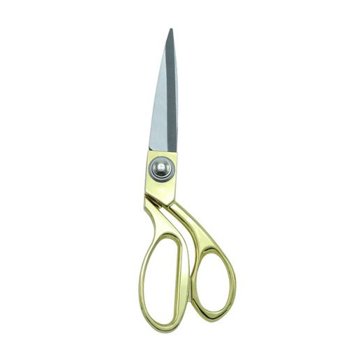 Stainless steel tailoring scissors for cutting clothes and cloth multi-purpose cutting scissors 8-12 inches sewing scissors with zinc alloy handles