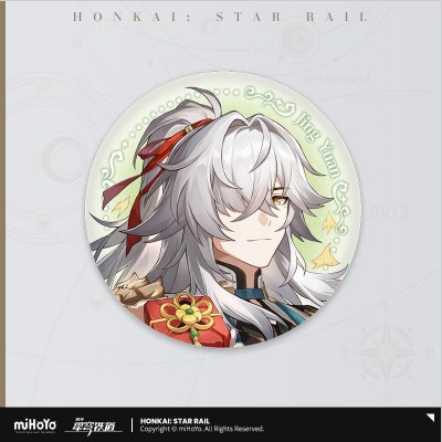 正版崩铁崩坏星穹铁道周边姬子砂金银狼三月七周边马口铁徽章吧唧|undefined