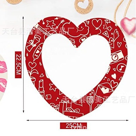 Amar las artesanías de madera, exquisitas y de moda, actividades de fiesta en el hogar, decoración de letreros creativos