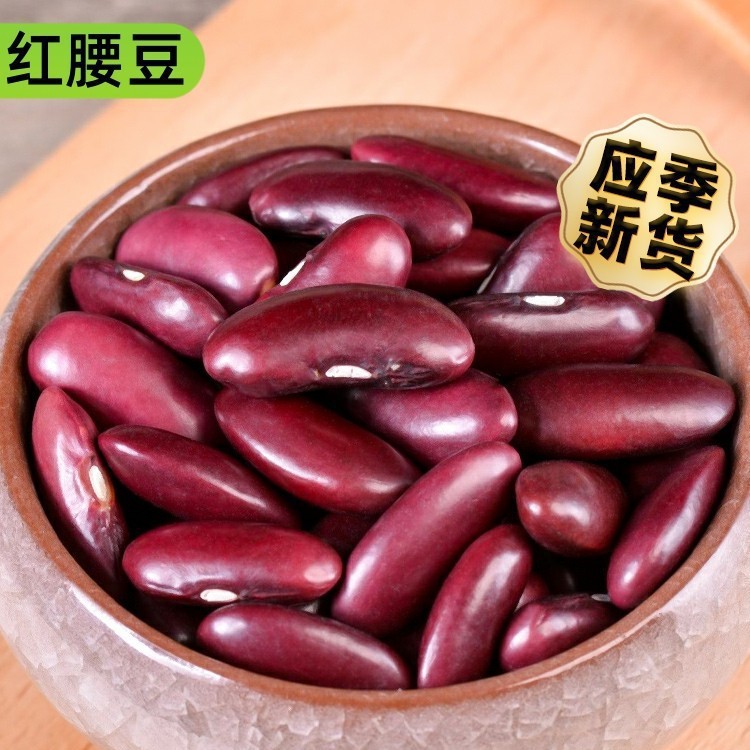 云南红腰豆红芸豆5斤农家新鲜云豆饭豆米干货杂粮大粒红豆子新货