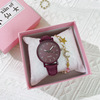 Fashionable retro belt, women's watch for leisure, quartz fresh swiss watch, bright catchy style