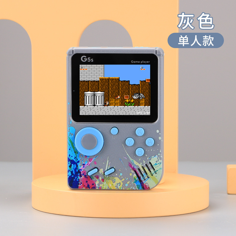 携帯ゲーム機 クラシック 500-in-1 シングル 子供時代 ノスタルジック スーパーマリオ 大画面 充電 ミニ ポータブル|undefined