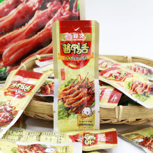 温州产小吃卤味零食修文鸭舌净458g酱香小食鸭舌头毛重600克