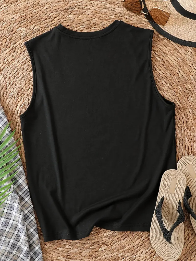 Canotta donna girocollo senza maniche versatile top estivo_voghion.com