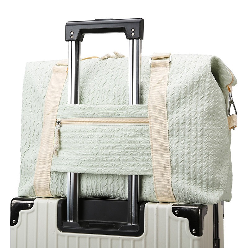 Bolsa de viaje separada en seco y húmedo, tela Oxford de gran capacidad, bolsa de equipaje de almacenamiento portátil para viajes de negocios, bolsa de fitness deportiva ligera para hombres