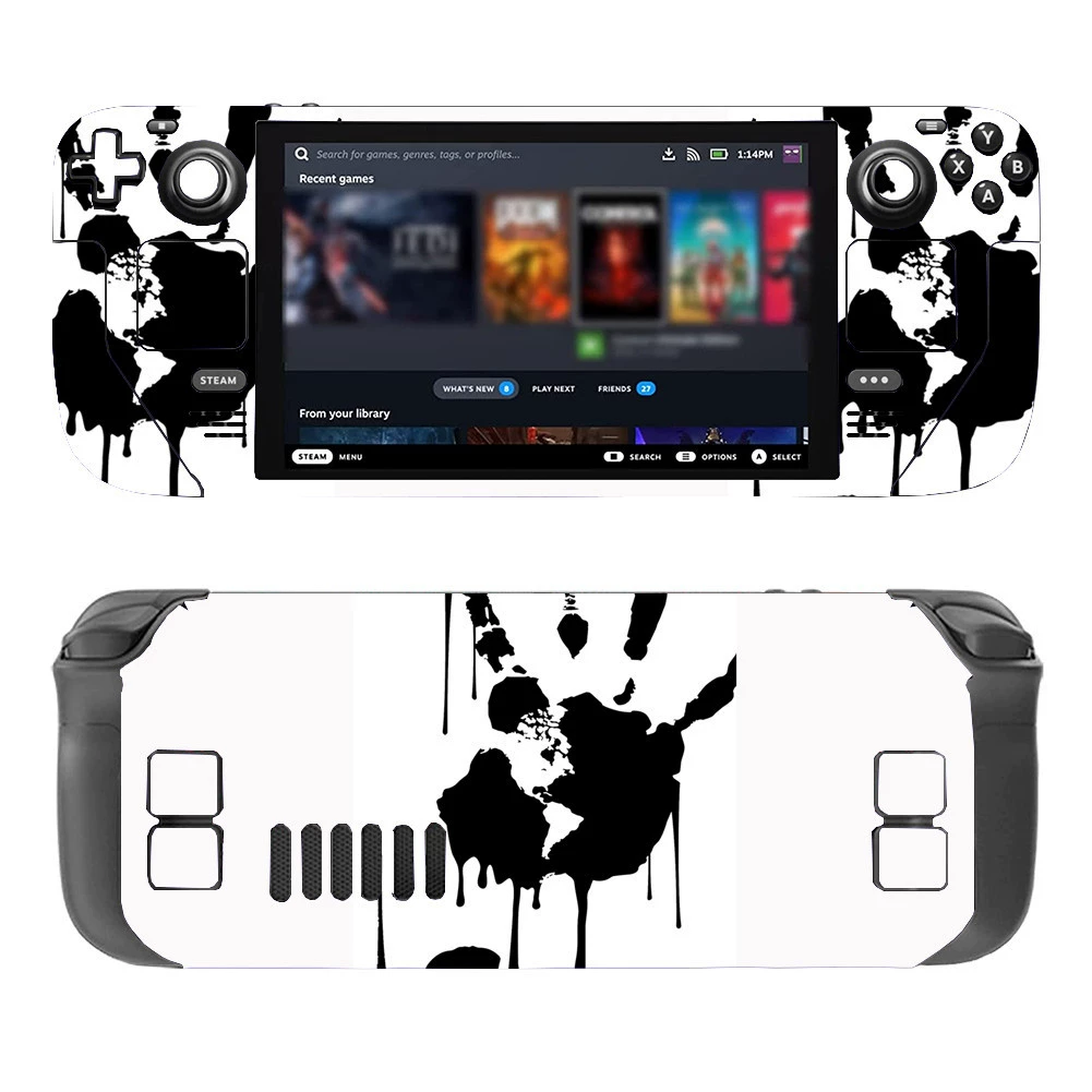 Steam, совместимый стикер, защитная наклейка для игровой консоли с аксессуарами