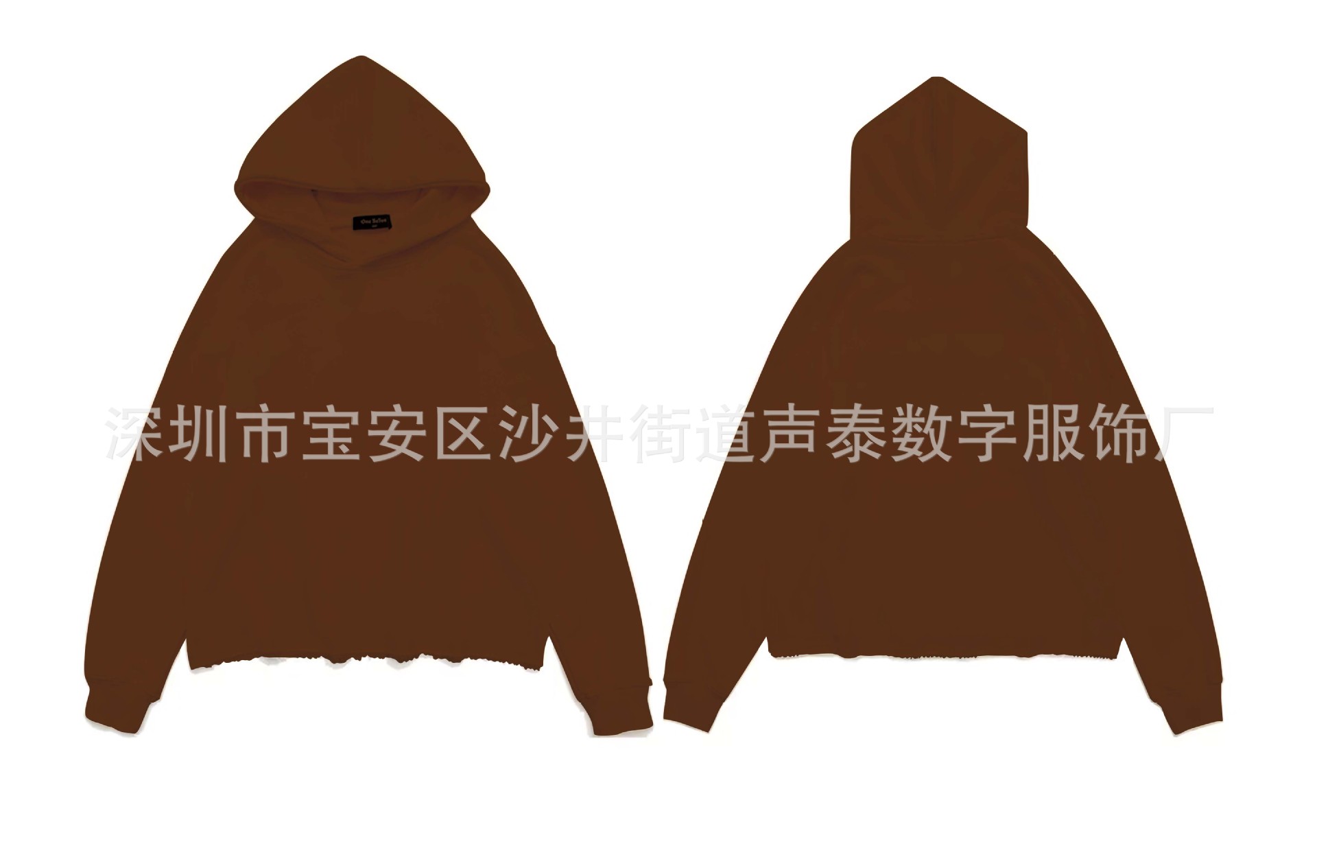 Sudadera con capucha para hombre de algodón puro de alta densidad, diseño personalizado con tu propia imagen, sudadera casual estilo BF de marca europea y americana sin dobladillo.