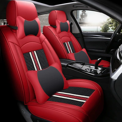Ice Silk Special Seat Cushion Cover, Four Seasons Pad - passion-red-deluxe-edition-general-purpose